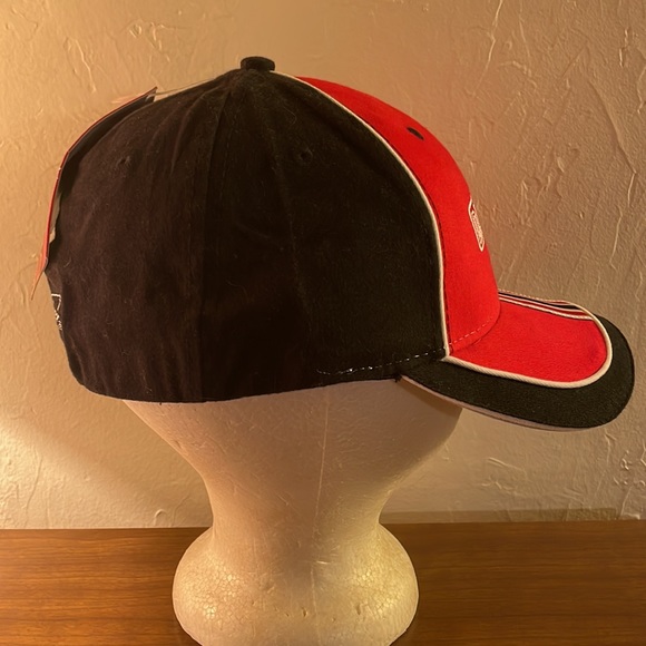Dale Earnhardt Jr. Budweiser Hat Winner's Circle #8 Fitted Red Black Cap - NWOT - Picture 4 of 5